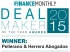 Finance Monthly Deal Maker of the Year Awards 2015 2015