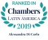 Socia Alessandra Di Carlo reconocida por Chambers Latin America 2019