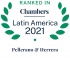 Clasificada por el directorio Chambers Latin America 2020 2021